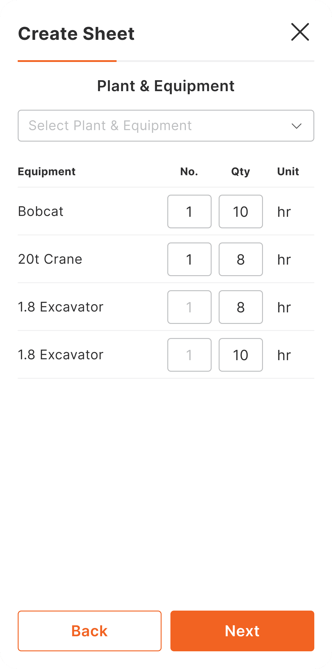 Office Compiles and Invoices mobile view