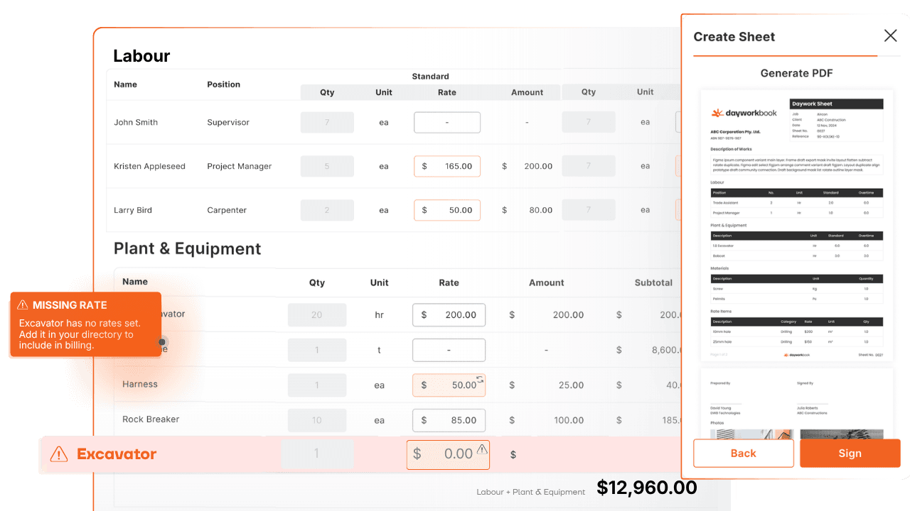 Automated Billing Reports