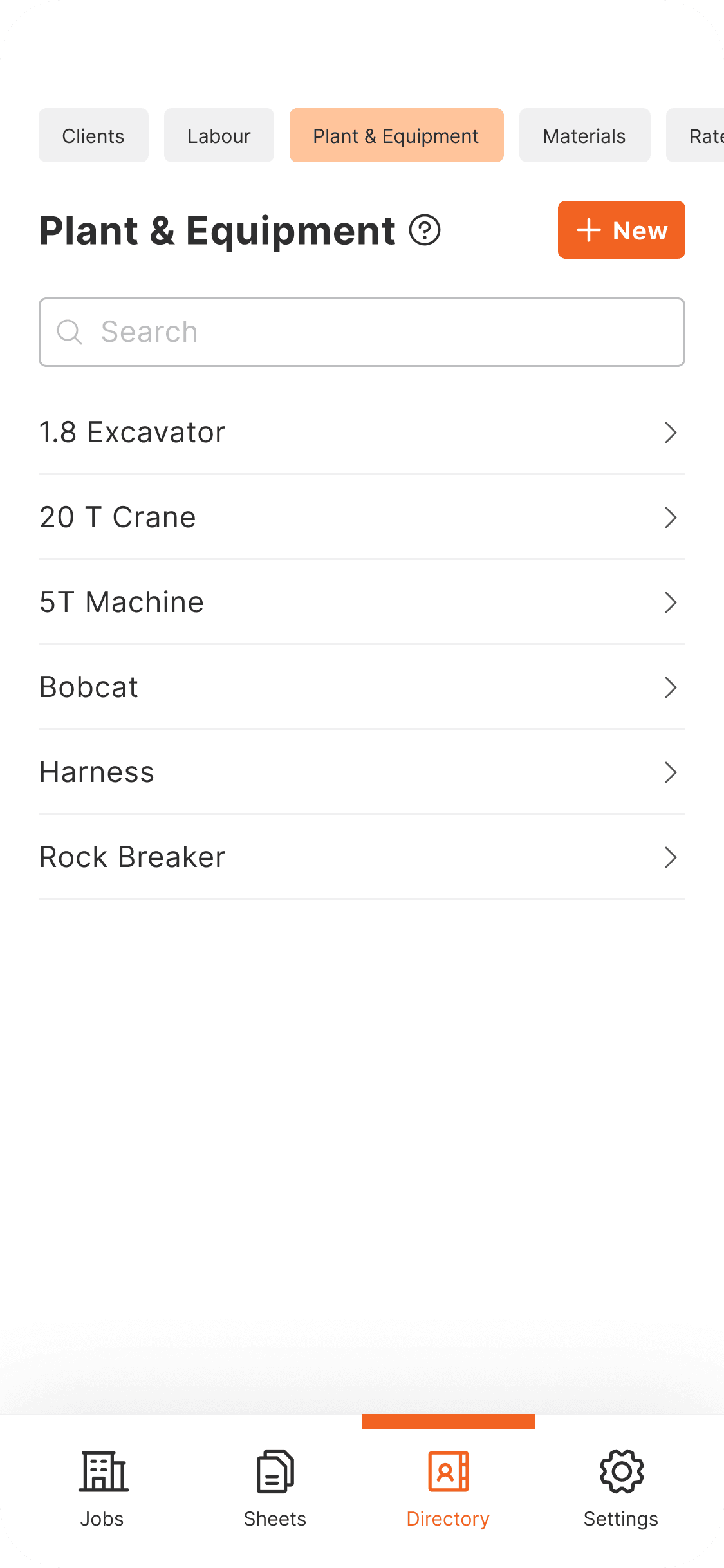 Set Up Your Rates mobile view